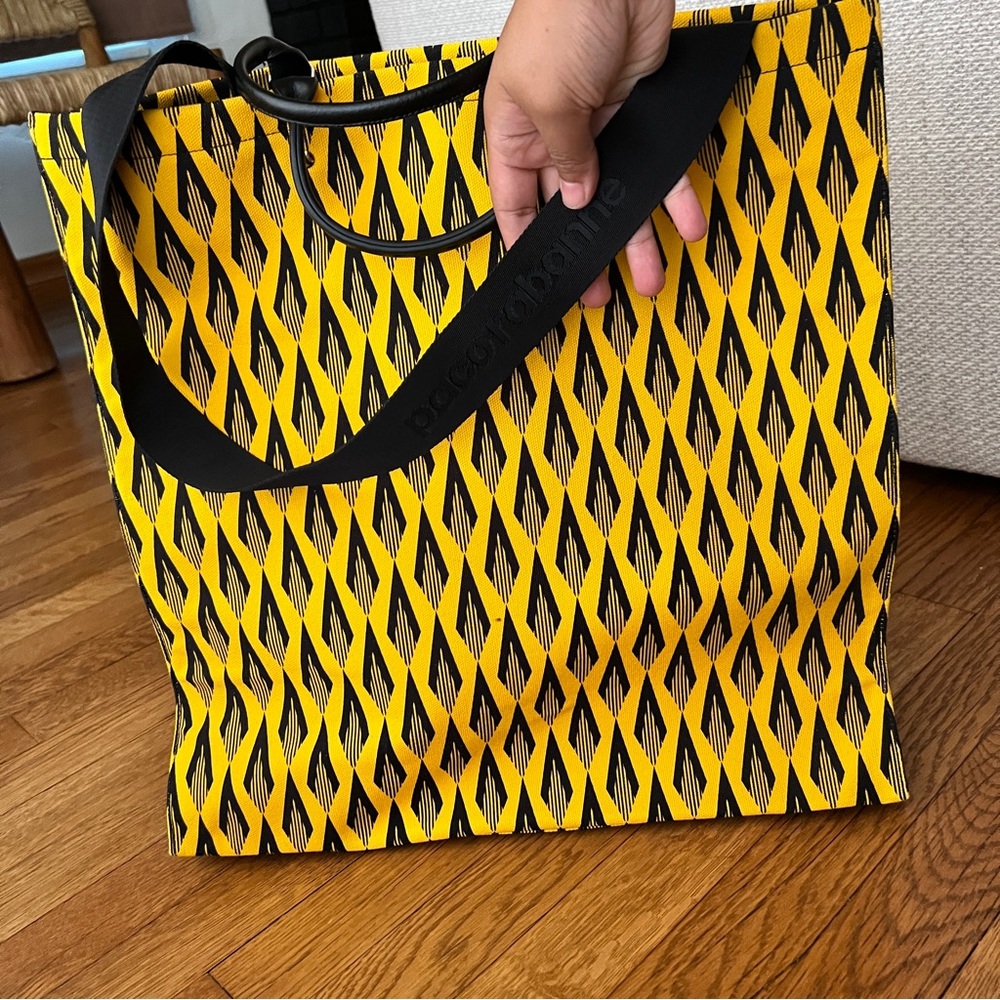 RABANNE Printed canvas tote - Picture 9 of 12